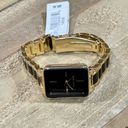 Anne Klein New  Women's Bracelet Watch Black and Gold Photo 2