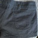 Vans  Black Jean Shorts Size 7/Juniors EUC #1666 Photo 5