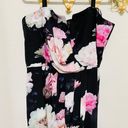 City Chic Floral Drape Black Maxi Dress 20 Photo 5