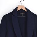 J.Crew  Daphne Wool Coat Italian Double Breasted Long Collar Navy Blue 8 Photo 4