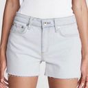 Rag and Bone  Dre Low Rise Shorts Cut Of in Ditch Plains Light Wash Slim Fit Sz 24 Photo 0