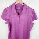 Tek Gear  DryTek Women's Athletic Polo Shirt Dress Heathered Purple Size Large Photo 2
