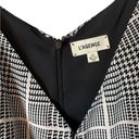 L'Agence L’AGENCE Chiara Top Silk Cami Blouse Black White Print 
Small Photo 5