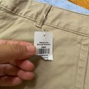 L.L.Bean  Chino Bermuda Shorts Favorite Fit Comfort Stretch Beige, Size 14 Photo 2