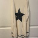 Venus Cold Shoulder Long Sleeve Star Top-Small Photo 7