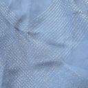 Hill House NWT  Nesli Nap Dress in Light Blue Glitter Check Smocked Midi S Photo 3