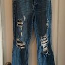 Good American Women’s 0/25  Good Boy Blue194 Distressed Boyfriend Jeans Photo 0