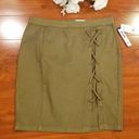 William Rast  Military Olive Skirt Junior 30 Photo 0