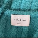 Wilfred Free Green Sweater Knit Nylon Midi Dress Photo 5