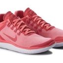 Nike  Womens Free Run Sun Running Shoes Sz 9.5 Athletic Sea Coral Pink Photo 0