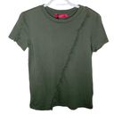 n:philanthropy  Sol distressed t-shirt with ruffle border size XS Photo 2