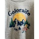 Wound Up Gray Colorado Graphic Micro Fleece Pull Over Sweatshirt Size XL (15-17) Photo 1