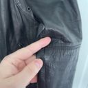 Banana Republic  Black Leather Moto Jacket Photo 5