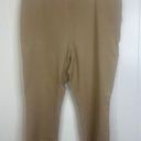 Ralph Lauren Lauren  Tan Side Zip Cropped Pants Size 18 Photo 0