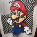 Nintendo Junior Women's Gray Super Mario Checkered  T-Shirt 2XL Photo 1