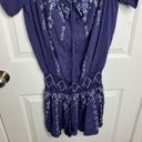 Parker  floral embroidered off shoulder peasant mini dress size XS Photo 2