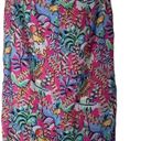 J. McLaughlin  Blakely Tropical Floral Pencil Skirt Size 6 Photo 2