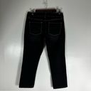 White House | Black Market  Cropped Black Jeans Size 8 Photo 8