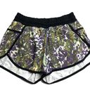 Lululemon Tracker Short III Floral Sport White Multi Black Photo 0