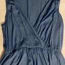 Lush Clothing LUSH Baby blue Cami Plunge Dress Photo 3