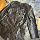 Banana Republic  Olive Green Leather Jacket Photo 1