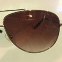 Ted Baker  Gold Floral Brown Lense Aviator Sunglasses w/Case B611 58 13 140MM Photo 7