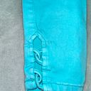 Tiki Jeans Teal Capri Jeans  Photo 5