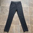 DKNY  Pull On Straight Leg Black Pants Leggings Photo 10