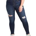 Lane Bryant 5 for $25|  Petite Mid Rise Super Stretch Skinny Distressed Jeans Photo 0