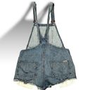 Hudson Jeans Vintage Y2K Hudson Florence Denim Cutoff Shortalls in Immortal Fray Size XS Photo 4