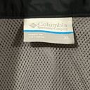 Columbia Classic Outdoors Black  Breathable Lightweight Rain Jacket XL neck zipup Photo 6