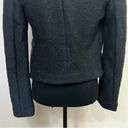 ZARA  Moto Wool Fleece Faux Sherpa Shearling Blazer Jacket Sz S Black Penny Lane Photo 11