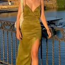 ZARA Dress satin effect corset satin effect midi wedding party coctail Photo 3