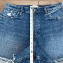 Abercrombie & Fitch  4” The Dad High Rise Blue Jean Shorts Size 31 Photo 6