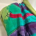 infinity Hand Painted Silk Summer  Scarf/Saronge Photo 9