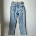 Calvin Klein Jeans High Rise Destructed Straight Leg Ankle Raw Hem Jeans 29" Photo 3