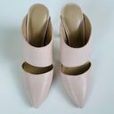 H by Halston  Scarlett Leather Point Toe Mule Pumps - 8M Photo 2