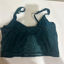 Gilly Hicks Green Corset Top Photo 1