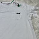 FILA NEW  Women's Front Pocket Short Sleeve Tee T-Shirt Size XL Photo 2