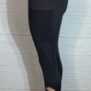 Kittenish charcoal leggings criss cross ankle size XL Photo 2