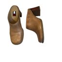 Tommy Hilfiger Vintage 90's Y2K  Block chunky Heel laser cut Clogs, Sz 7 Photo 2