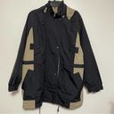 Woman Within  Black and Tan Hooded Jacket Size 18/20 NWOT Photo 0