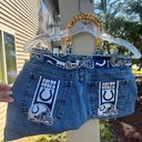 COLTS Denim Shoulder Bag Blue Photo 1