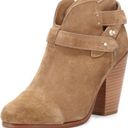 Rag and Bone  natural suede ankle boot size 9.5 brand with cover & box $495 Photo 9