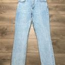 Abercrombie & Fitch  The 90’s Slim Straight Ultra High Rise Stretch Blue Jeans 32 Photo 0