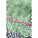 Kenneth Cole Ladies Emeral Green  Reaction Poncho W Fringe Size Small To Medium Photo 5