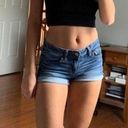 American Eagle Shortie Denim Shorts Photo 0