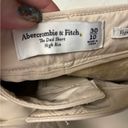 Abercrombie & Fitch NWOT  The Dad Short High Rise Vegan Leather Shorts Size 10 Photo 3