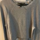 BCBGMAXAZRIA Gray Knit Sweater Photo 0