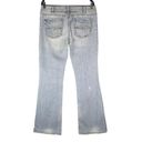 Silver Jeans  Aiko Western Glove Works Bootcut Flare Distressed Size 33/35 Photo 1